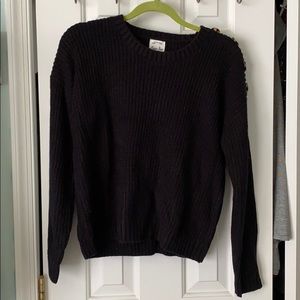 Black Knit Sweater